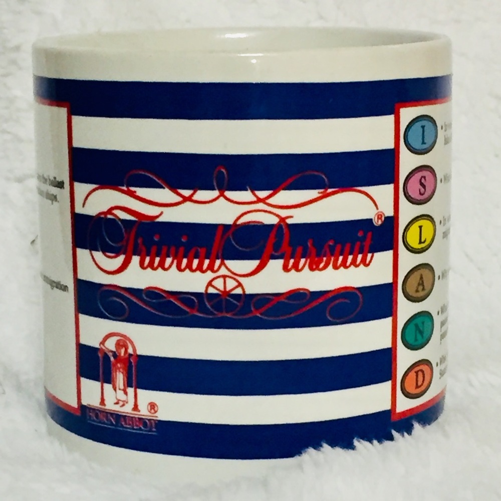 Rare Trivial Pursuit Statue Of Liberty Mug
